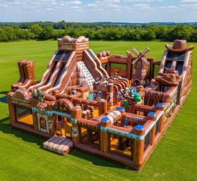 T6-6809 Wild West Theme Inflatable Park