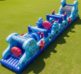 T7-3921 Ocean Theme Inflatable Obstacle Course