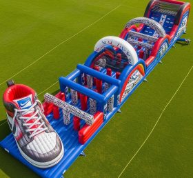 T7-4006 Sneakers Theme Inflatable Obstacle Course