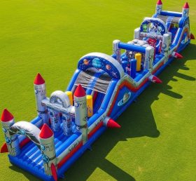 T7-4008 Space Theme Inflatable Obstacle Course