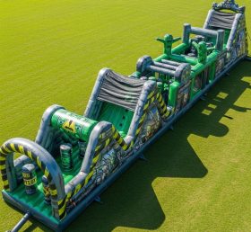 T7-4032 Toxic Theme Inflatable Obstacle Course