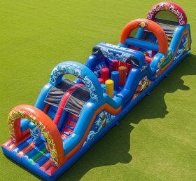 T7-4169 Dragon Ball Theme Inflatable Obstacle Course