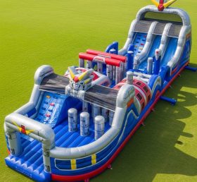 T7-4191 Gundam Theme Inflatable Obstacle Course