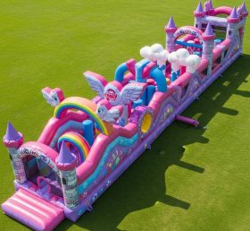 T7-4269 My Little Pony Theme Inflatable Obstacle Course