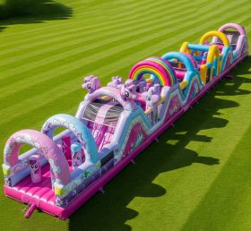 T7-4274 My Little Pony Theme Inflatable Obstacle Course