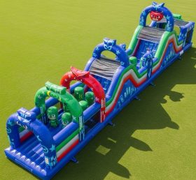 T7-4310 PJ Masks Theme Inflatable Obstacle Course