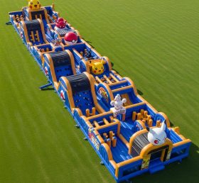 T7-4313 Pokemon Theme Inflatable Obstacle Course