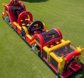 T7-4406 The Incredibles Theme Inflatable Obstacle Course