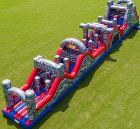 T7-4452 Transformers Theme Inflatable Obstacle Course