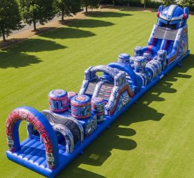 T7-4454 Transformers Theme Inflatable Obstacle Course