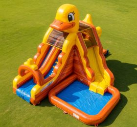 T8-5400 Duck Theme Inflatable Water Slide