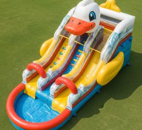 T8-5553 Duck Theme Inflatable Water Slide