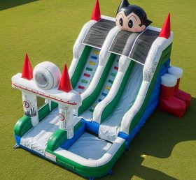 T8-7112 Astro Boy Theme Inflatable Water Slide