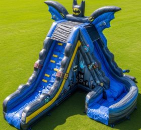 T8-7140 Batman Theme Inflatable Water Slide