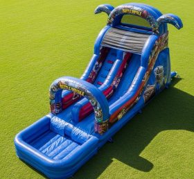 T8-7230 Fortnite Theme Inflatable Water Slide