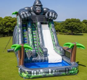 T8-7274 King Kong Theme Inflatable Water Slide