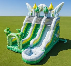 T8-7574 Tinker Bell Theme Inflatable Water Slide