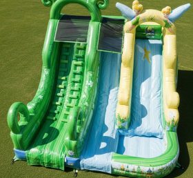 T8-7575 Tinker Bell Theme Inflatable Water Slide