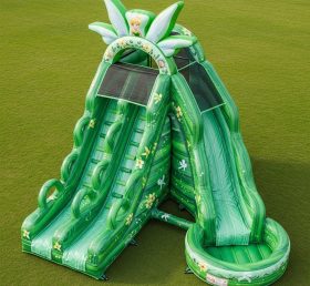 T8-7577 Tinker Bell Theme Inflatable Water Slide