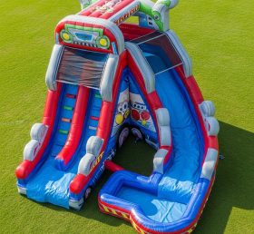 T8-7588 Toy Story Theme Inflatable Water Slide