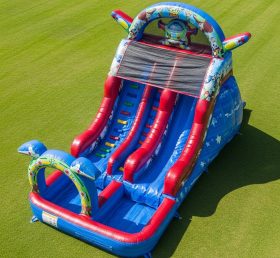 T8-7594 Toy Story Theme Inflatable Water Slide