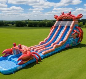 T8-7649 Crab Theme Giant Slide