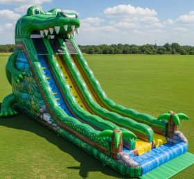 T8-7651 Crocodile Theme Giant Slide