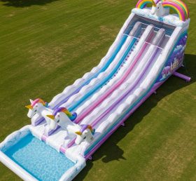 T8-7726 Unicorn Theme Giant Slide