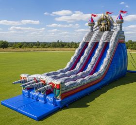T8-7780 Knight Theme Inflatable Slide