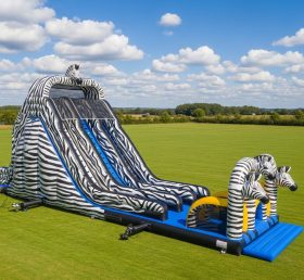T8-7889 Zebra Theme Giant Slide