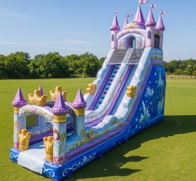 T8-8733 Princess Castle Inflatable Dry Slide