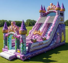 T8-8743 Princess Castle Inflatable Dry Slide