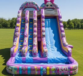 T8-8758 L.O.L. Surprise Inflatable Water Slide