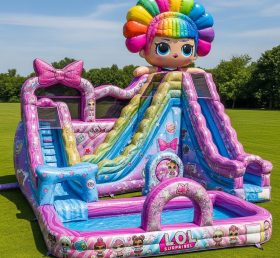 T8-8763 L.O.L. Surprise Inflatable Water Slide
