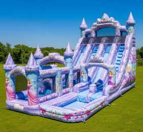 T8-8772 Princess Castle Inflatable Water Slide