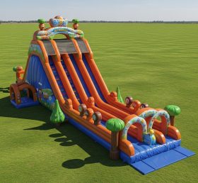 T8-8792 Blippi Wonders Inflatable Slide