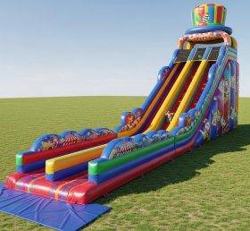 T8-8793 Circus Inflatable Slide