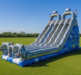 T8-8812 Robot Inflatable Dry Slide
