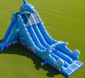 T8-8862 Dolphin Inflatable Slide