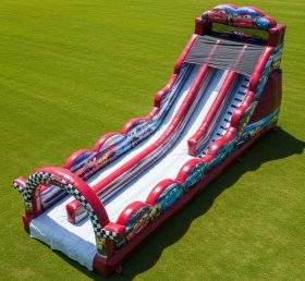 T8-8911 Cars Inflatable Slide