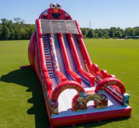 T8-8959 Tickle Me Elmo Inflatable Slide