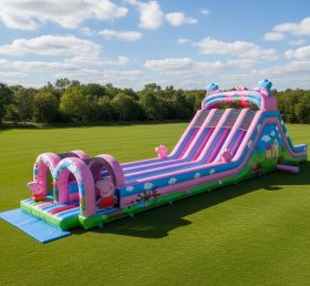 T8-8962 Peppa Pig Inflatable Dry Slide