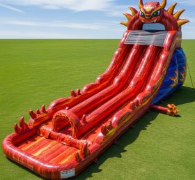 T8-9005 Blaze Monster Inflatable Slide