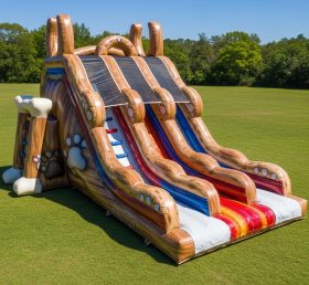 T8-9094 Dog Theme Inflatable Slide