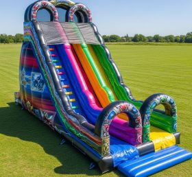 T8-9129 Power Rangers Inflatable Slide