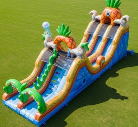 T8-9173 Pineapple Inflatable Slide