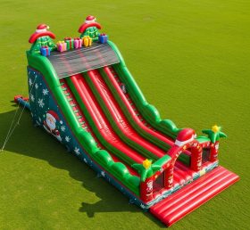T8-9184 Christmas Inflatable Slide