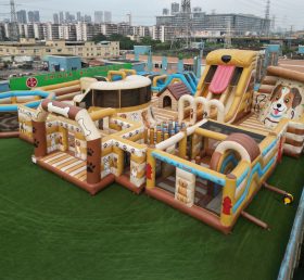 GF3-135 Dog Theme Inflatable Park