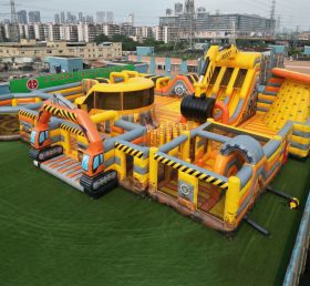 GF3-147 Excavator Theme Inflatable Park