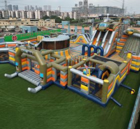 GF3-163 Helicopter Theme Inflatable Park